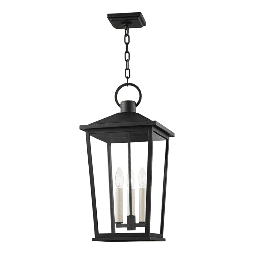 Troy Soren Outdoor Lantern Texture Black