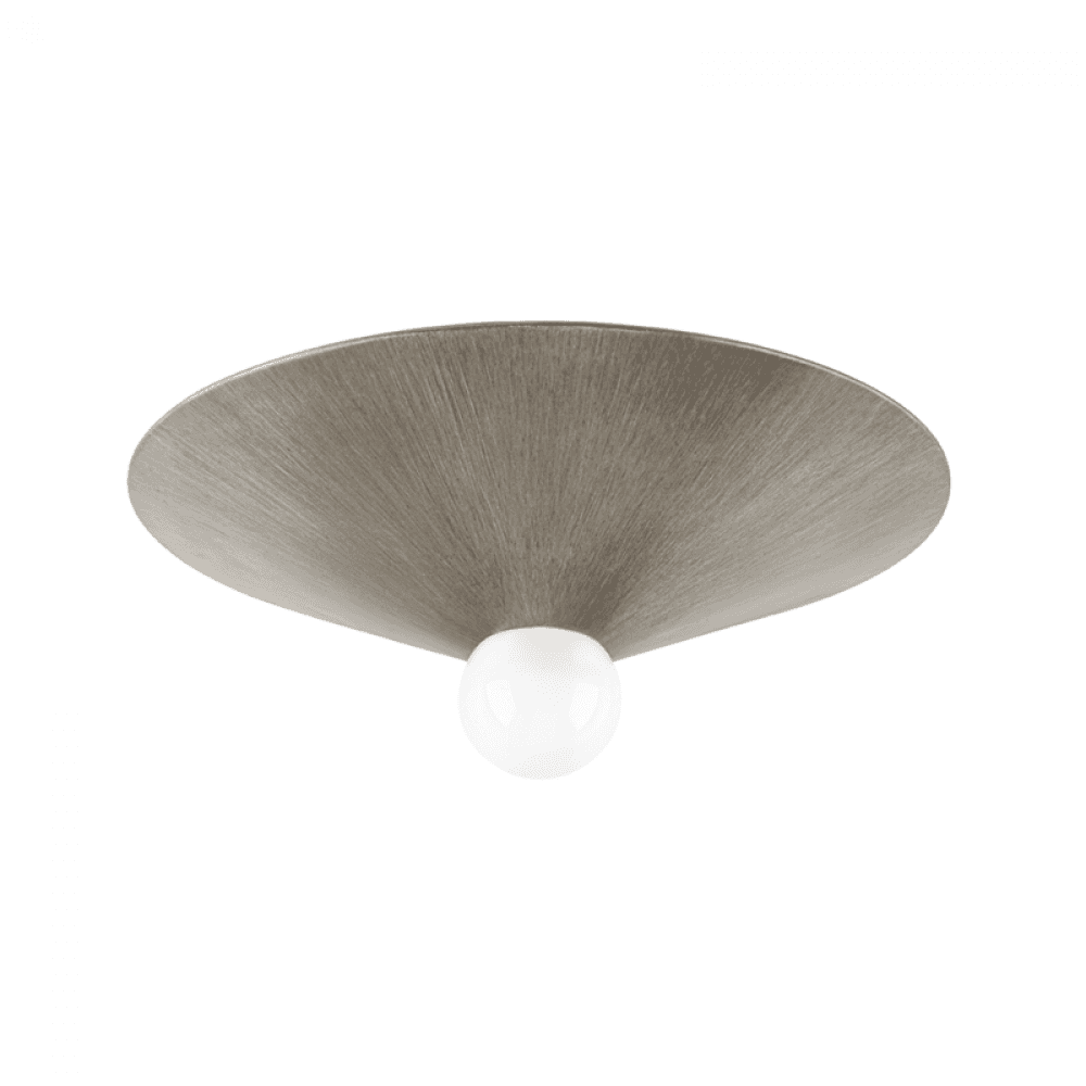 Troy Summit Flush Mount Gray
