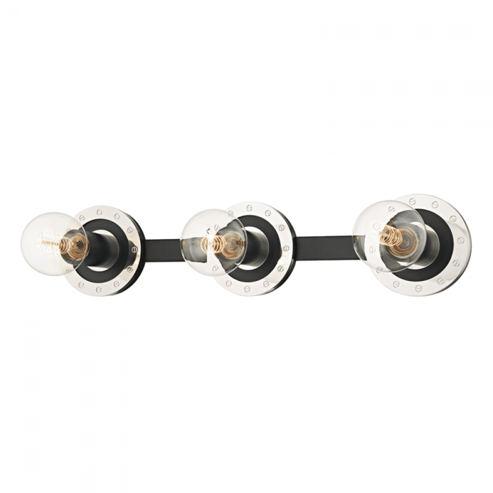 Troy Teo Bath Vanity Light Nickel