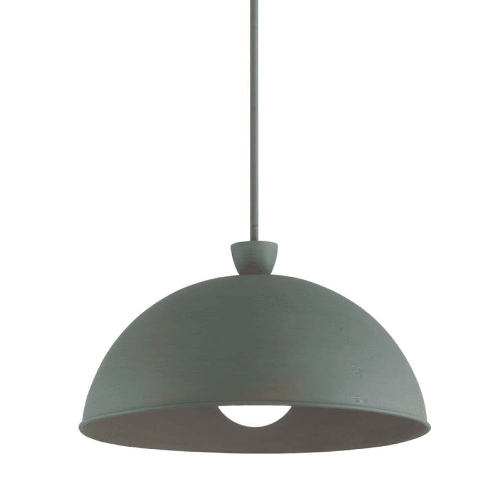 Troy Tygo Pendant Verdigris Gray