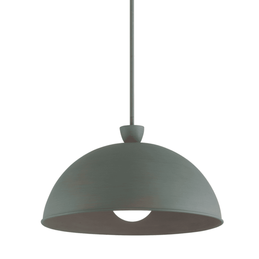 Troy Tygo Pendant Verdigris Gray
