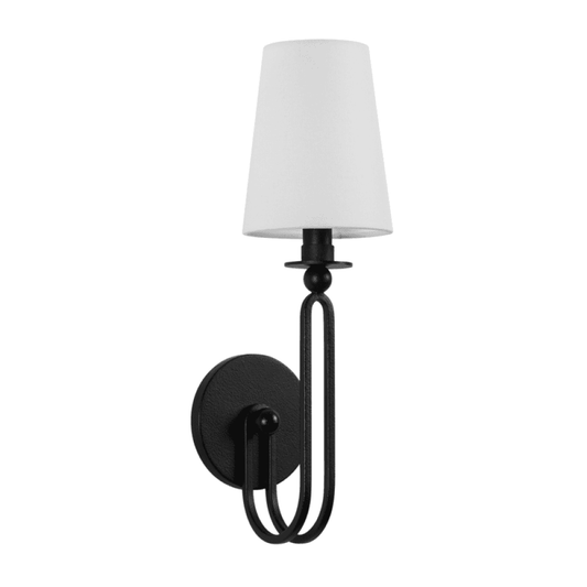 Troy Valor Wall Sconce Forged Iron