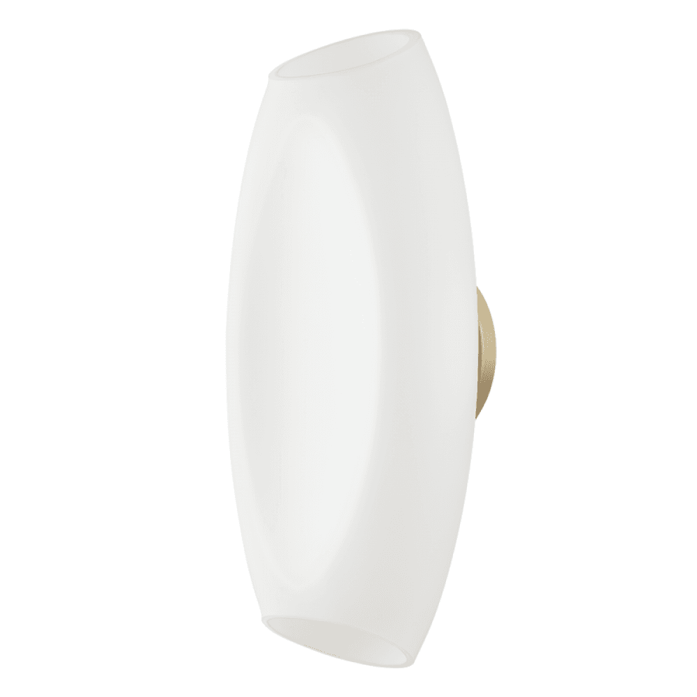 Troy Vista Wall Sconce Patina Brass