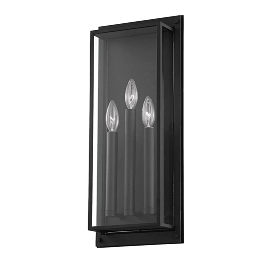 Troy Winslow Wall Sconce Texture Black