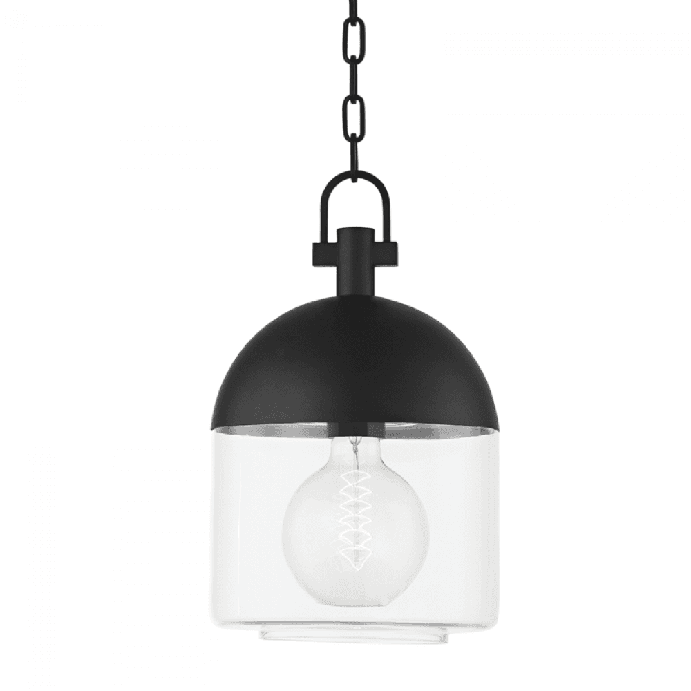 Troy Zephyr Mini Pendant Texture Black