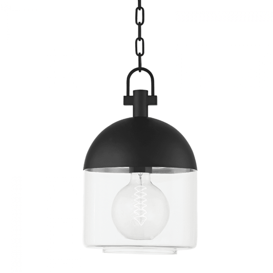 Troy Zephyr Mini Pendant Texture Black
