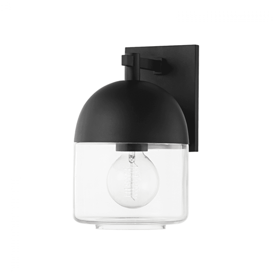 Troy Zephyr Wall Sconce Texture Black