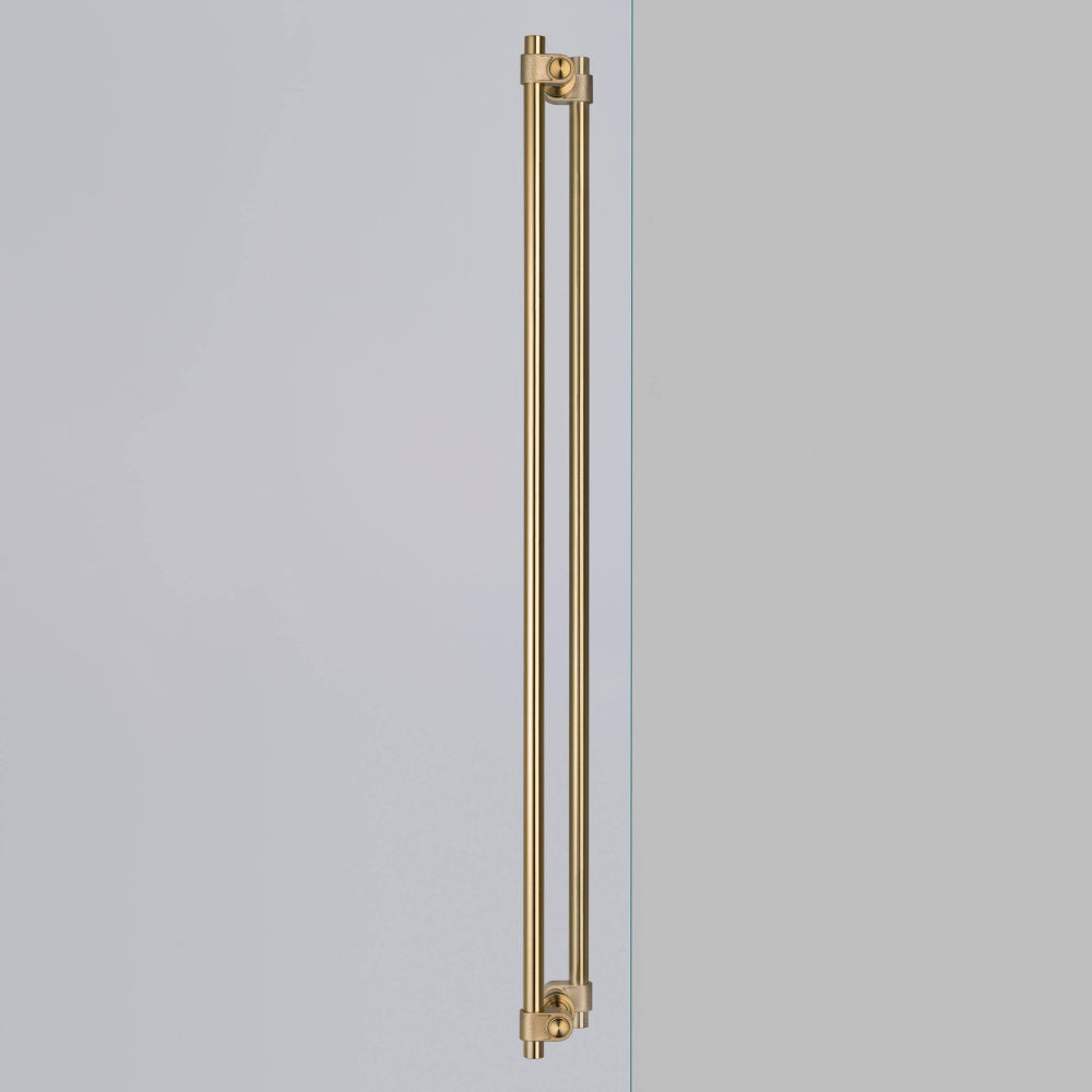 Closet Bar - Double-Sided Cast, Brass