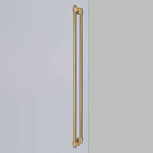 Closet Bar - Double-Sided Cast, Brass