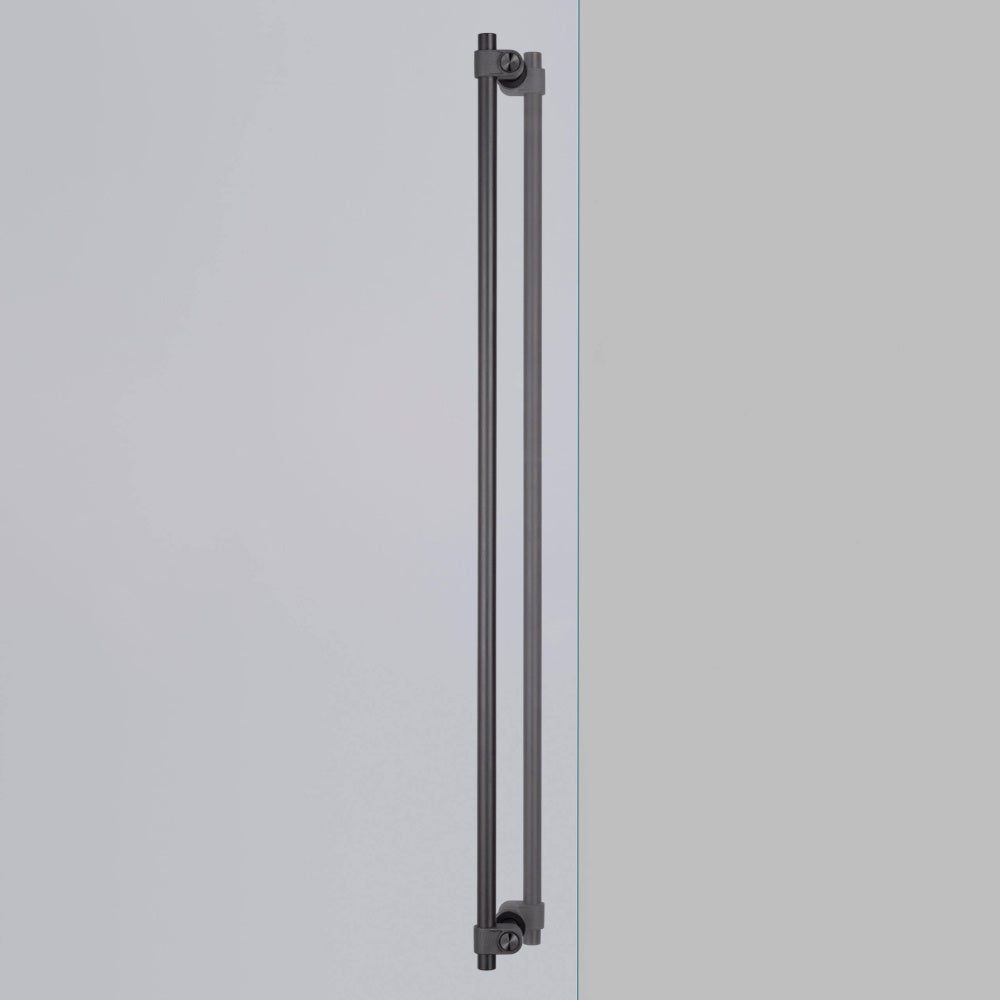 Closet Bar - Double-Sided Cast, Gun Metal