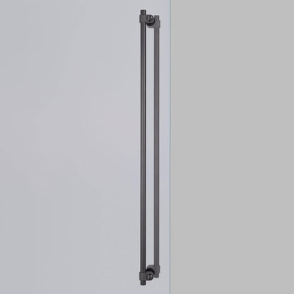 Closet Bar - Double-Sided Cast, Gun Metal