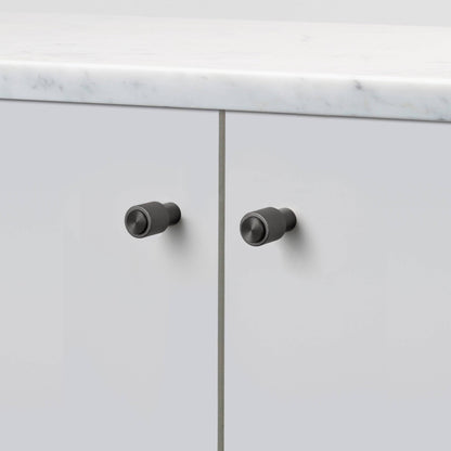 Furniture Knob - Cast, Gun Metal