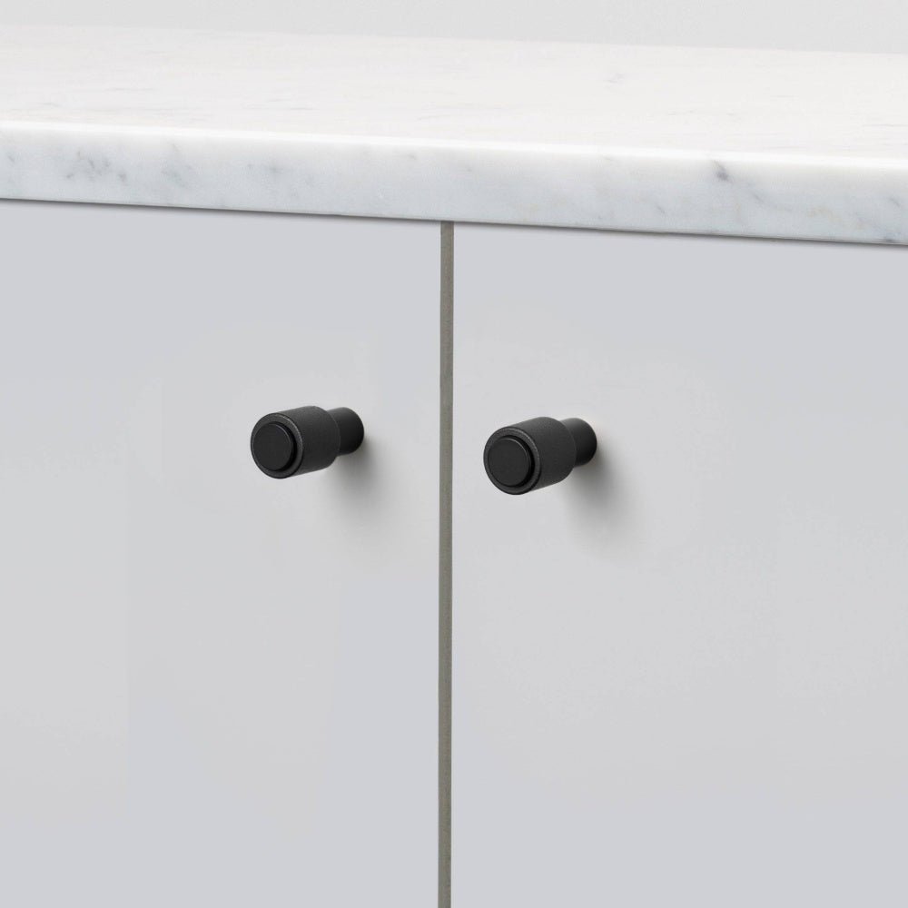 Furniture Knob - Cast, Welders Black