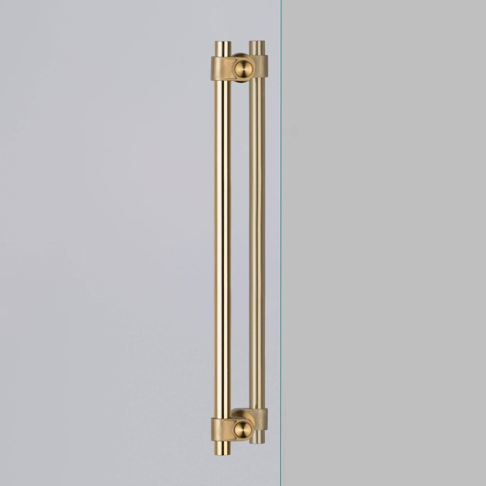 Double-Sided Pull Bar - Cast, Large, Brass