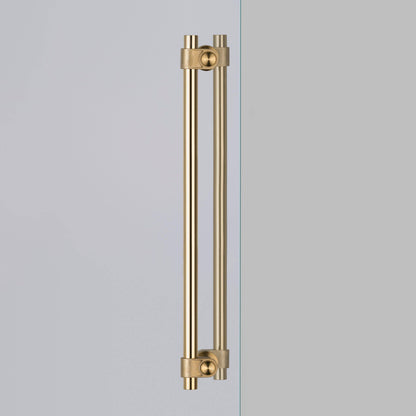Double-Sided Pull Bar - Cast, Large, Brass