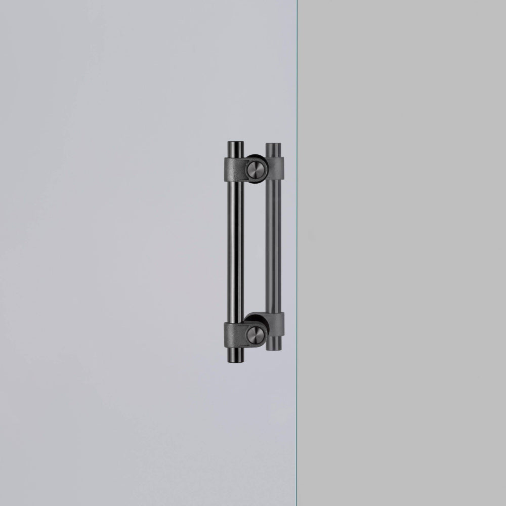 Double-Sided Pull Bar - Cast, Small, Gun Metal