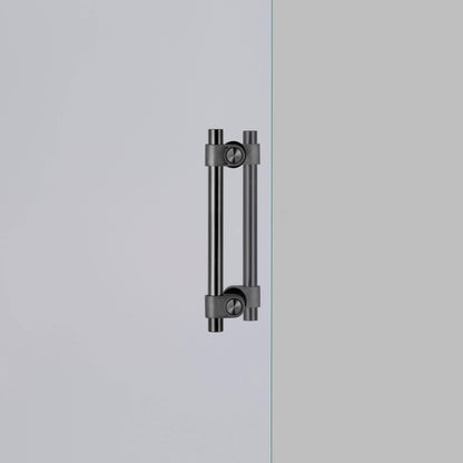 Double-Sided Pull Bar - Cast, Small, Gun Metal