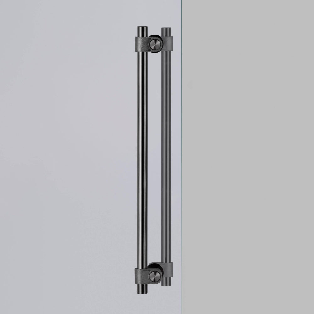 Double-Sided Pull Bar - Cast, Large, Gun Metal