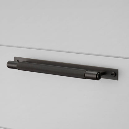 Pull Bar - Cross Plate, Medium, Smoked Bronze