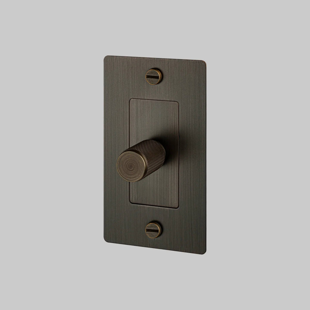 Dimmer Switch - Incandescent, No Logo, Smoked Bronze
