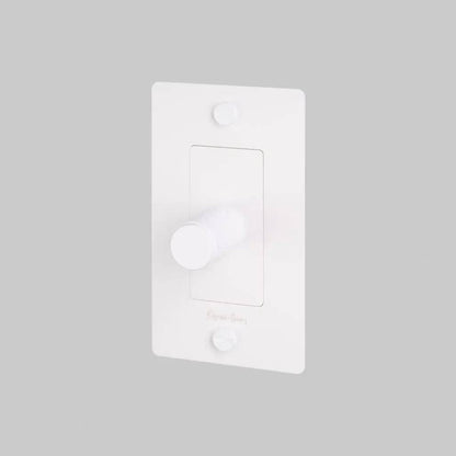 Dimmer Switch - Incandescent, Logo, White
