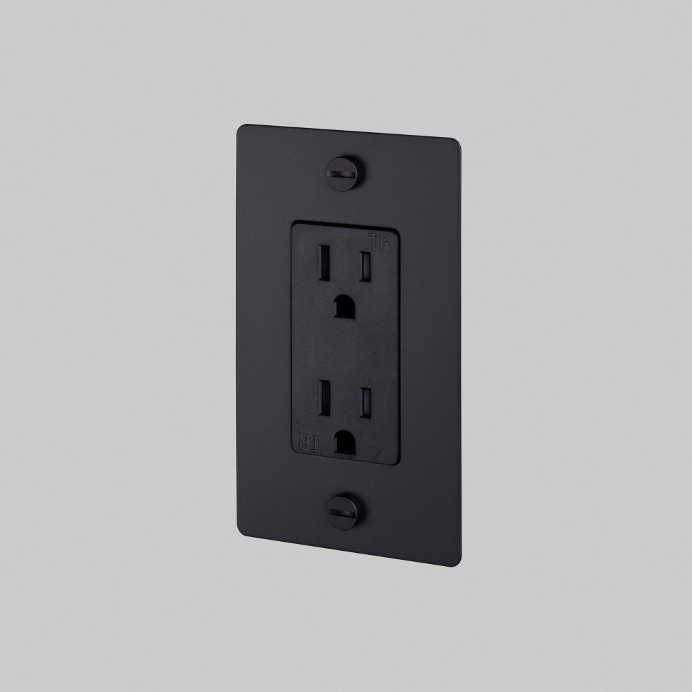 Outlet - Duplex, No Logo, Black