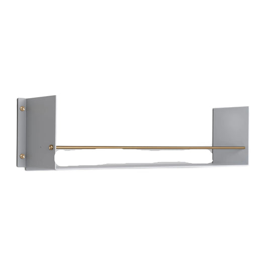 Buster + Punch Kitchen Girder Wall Shelf Stone, Brass