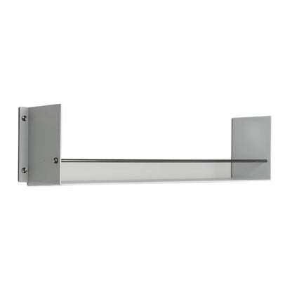 Buster + Punch Kitchen Girder Wall Shelf Stone, Gun Metal