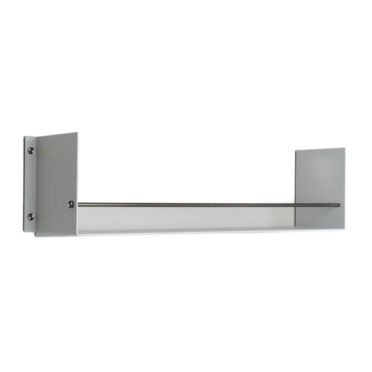 Buster + Punch Kitchen Girder Wall Shelf Stone, Gun Metal