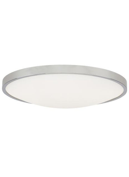 Visual Comfort Modern Vance Flush Mount Chrome