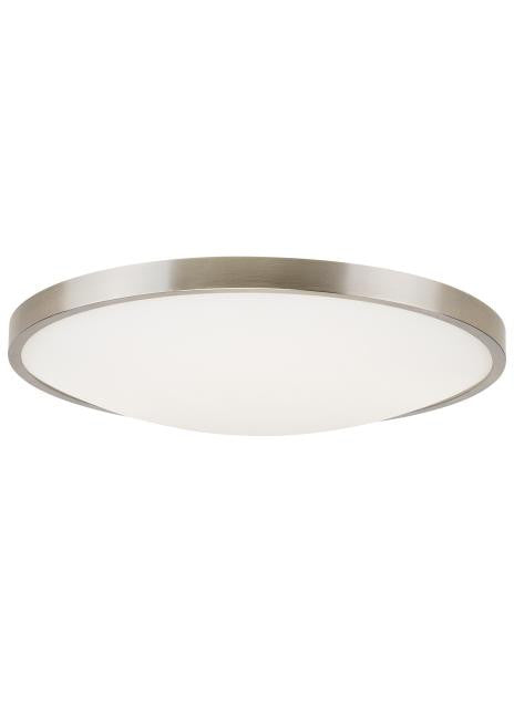 Visual Comfort Modern Vance Flush Mount Nickel, Satin Nickel