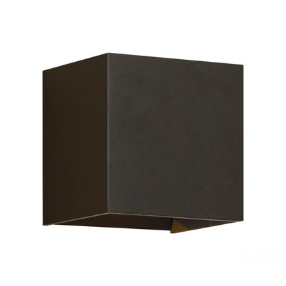 Visual Comfort Modern Vex Outdoor Wall Sconce Charcoal
