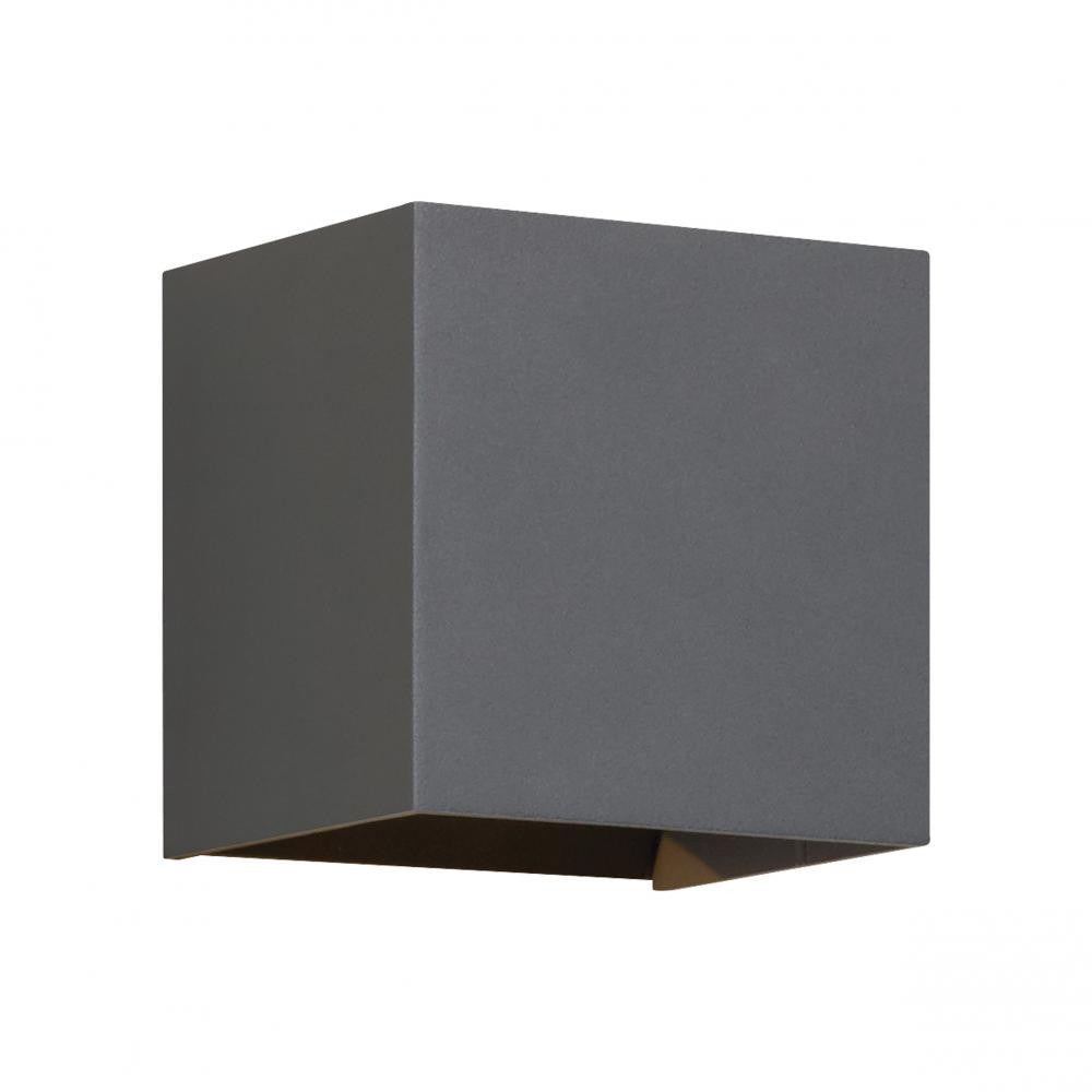 Visual Comfort Modern Vex Outdoor Wall Sconce Black