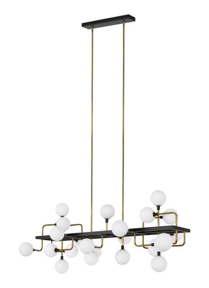 Visual Comfort Modern Viaggio Linear Chandelier 