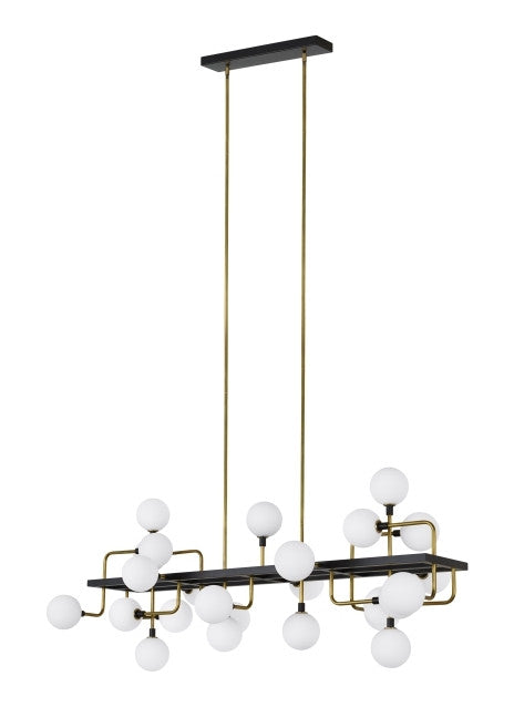 Visual Comfort Modern Viaggio Linear Chandelier 