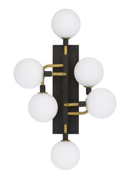 Visual Comfort Modern Viaggio Wall Sconce Black