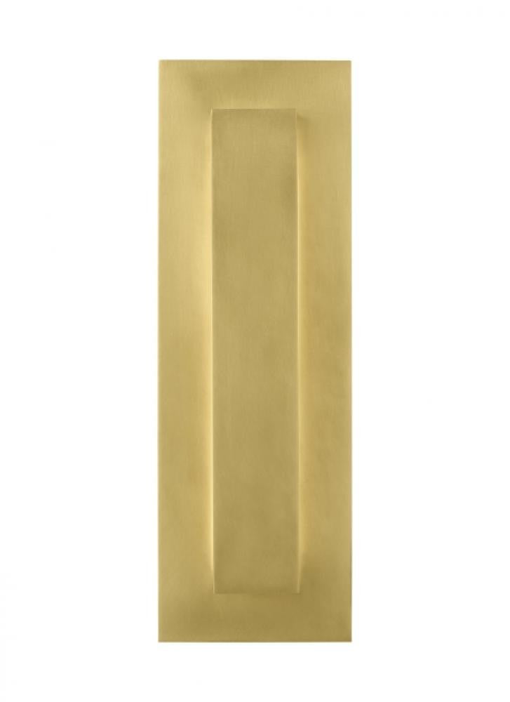 Visual Comfort Modern Aspen Outdoor Wall Sconce Natural Brass