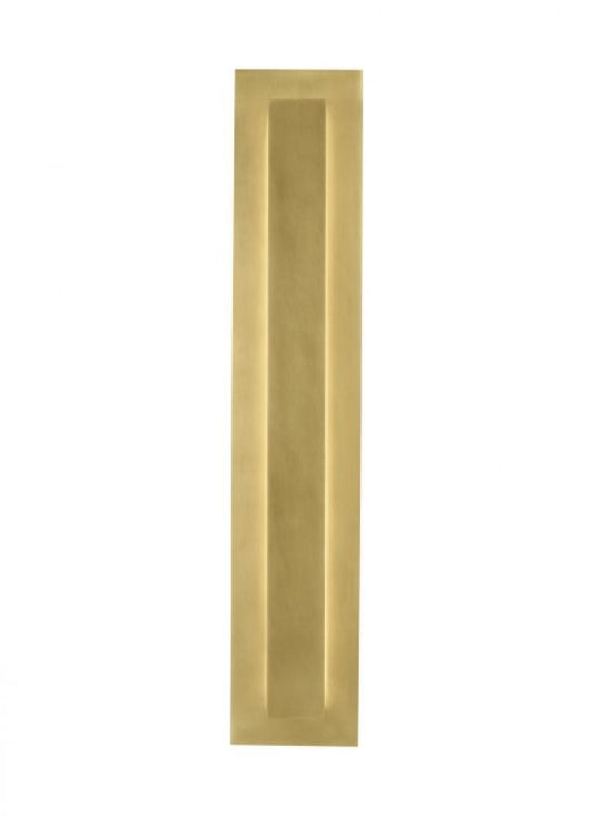 Visual Comfort Modern Aspen Outdoor Wall Sconce Natural Brass