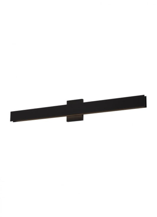 Visual Comfort Modern Bau Bath Vanity Nightshade Black