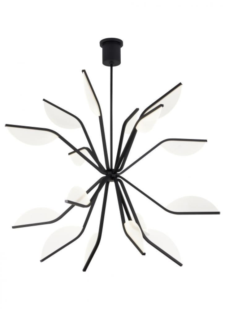 Visual Comfort Modern Belterra Chandelier Black