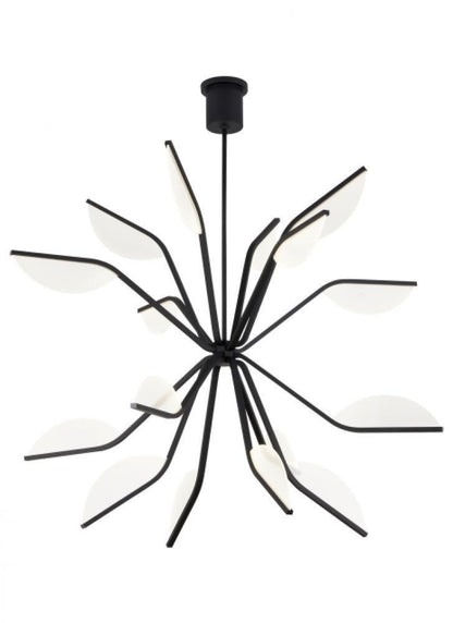Visual Comfort Modern Belterra Chandelier Black
