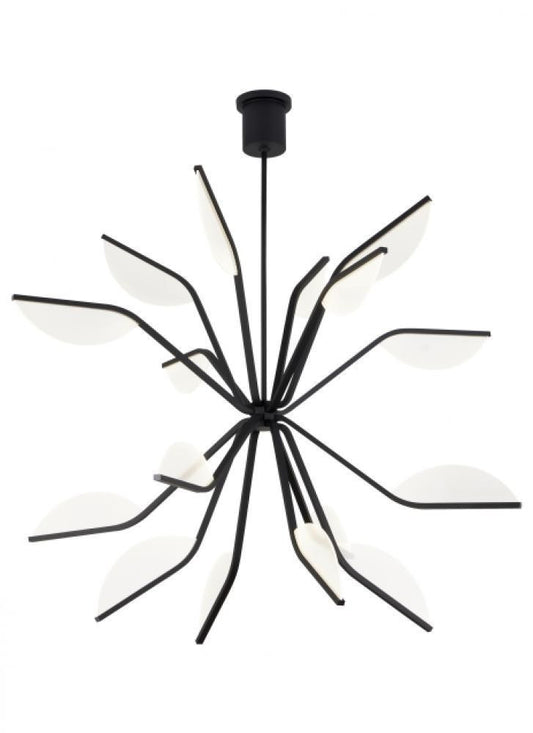 Visual Comfort Modern Belterra Chandelier Black