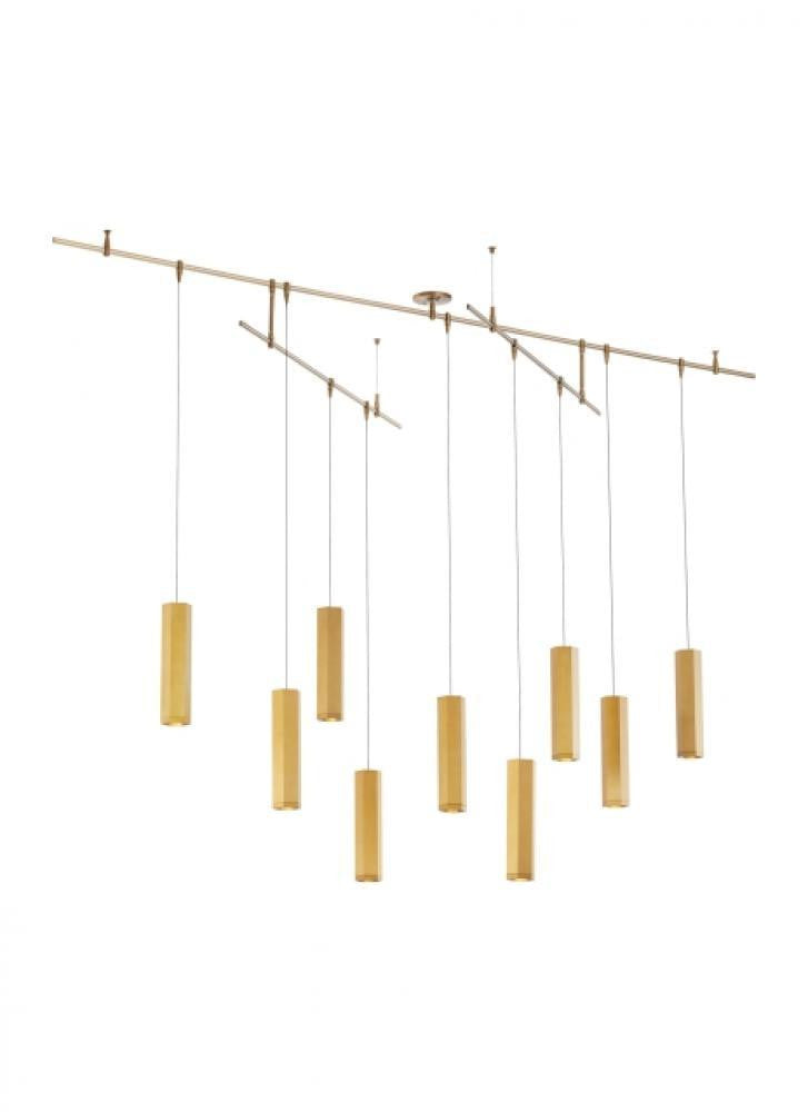 Visual Comfort & Co. Modern Collection Blok Small Chandelier