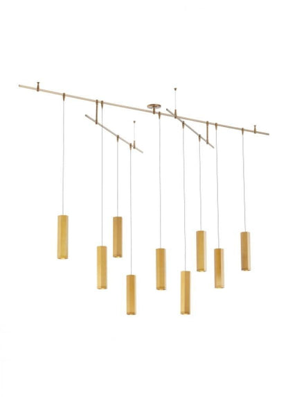 Visual Comfort & Co. Modern Collection Blok Small Chandelier