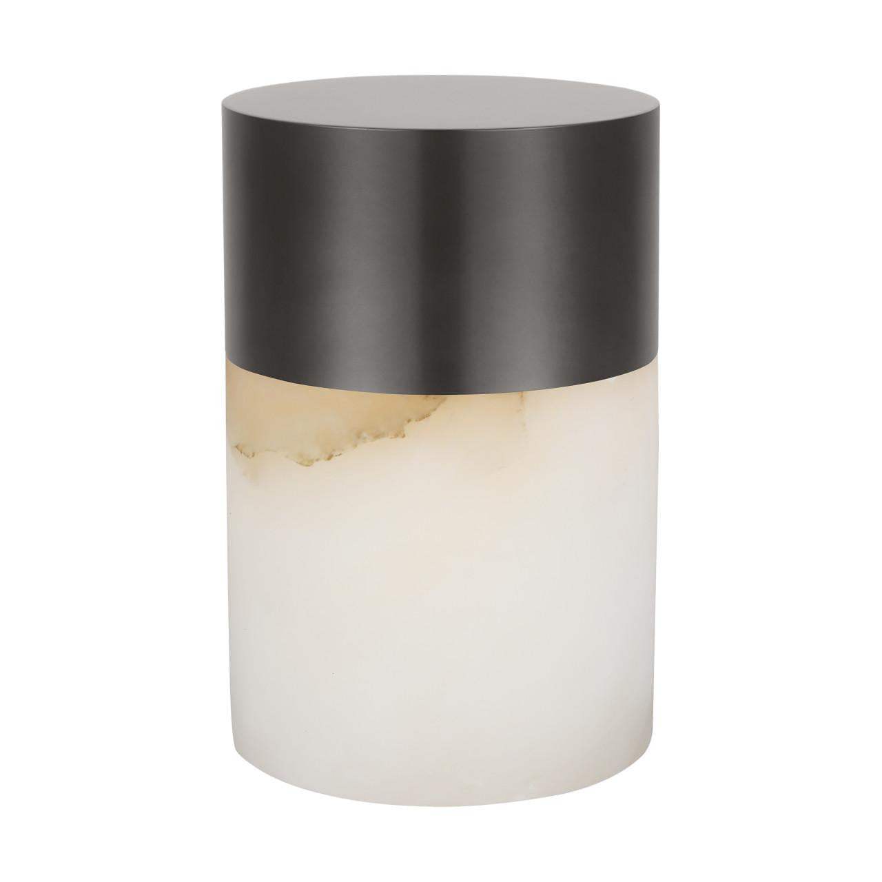 Visual Comfort & Co. Modern Collection Caspe Alabaster 6 Rechargeable Table Lamp