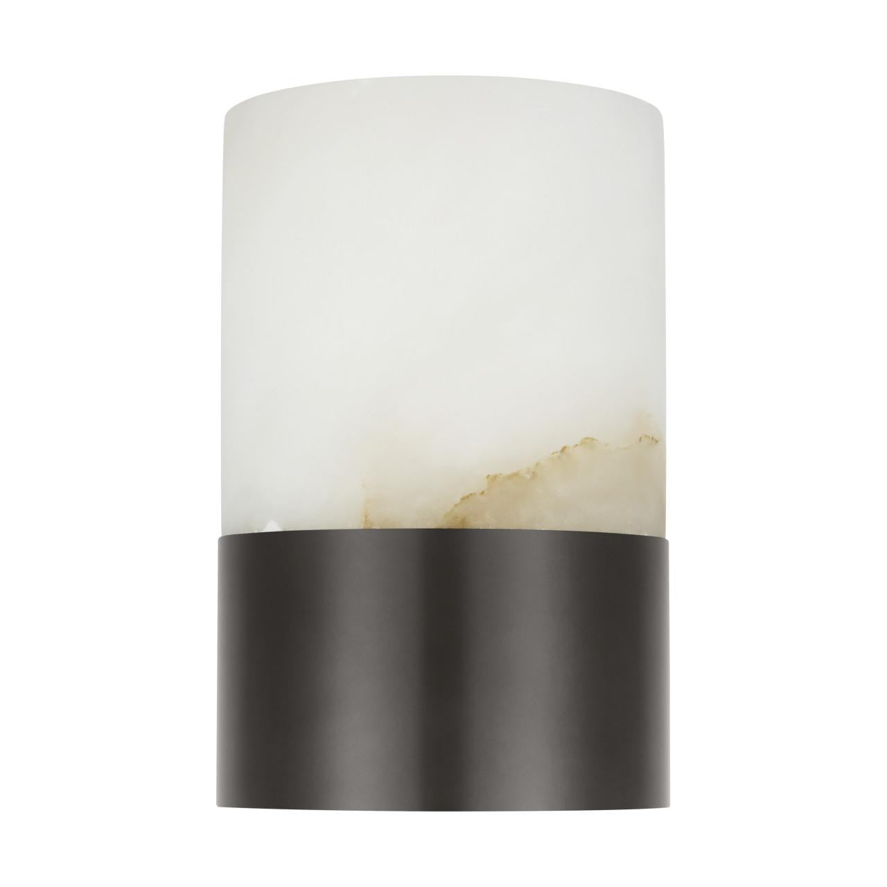 Visual Comfort & Co. Modern Collection Caspe Alabaster 6 Rechargeable Table Lamp