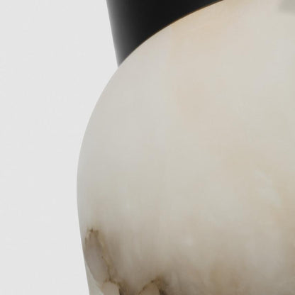 Visual Comfort & Co. Modern Collection Caspe Alabaster 7 Rechargeable Table Lamp