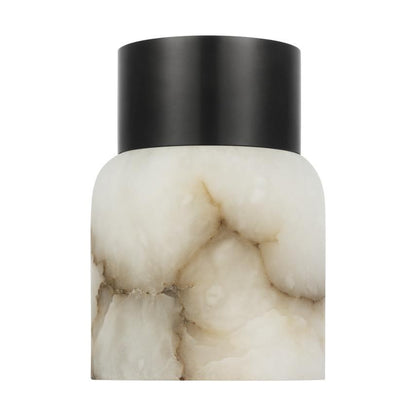 Visual Comfort & Co. Modern Collection Caspe Alabaster 7 Rechargeable Table Lamp