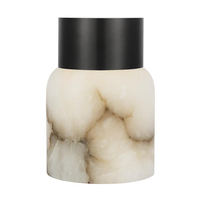 Visual Comfort & Co. Modern Collection Caspe Alabaster 7 Rechargeable Table Lamp