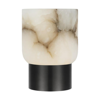 Visual Comfort & Co. Modern Collection Caspe Alabaster 7 Rechargeable Table Lamp